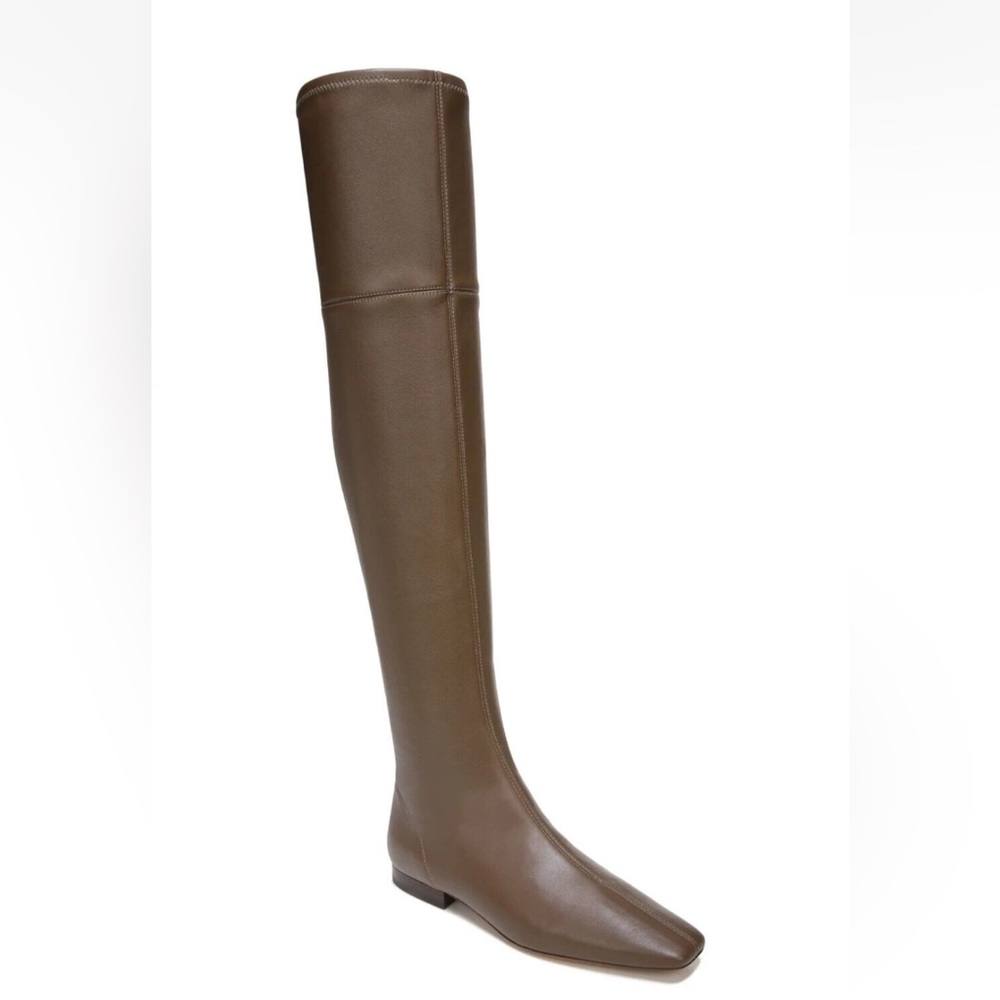 Vince Brown Over-the-Knee Boots